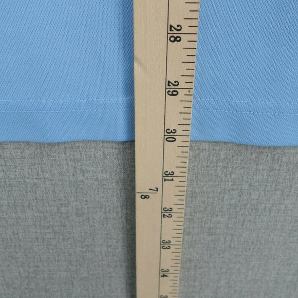 Jack Nicklaus Polo Shirt Mens Large Blue Short Sleeve Collared Performance Golf - Picture 9 of 11